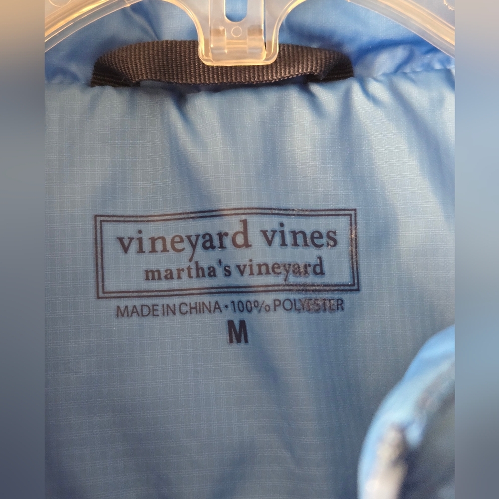 Vineyard Vines Women's Primaloft Quilted Vest  Sz Medium (Colgate Logo In Chest) - Picture 4 of 7